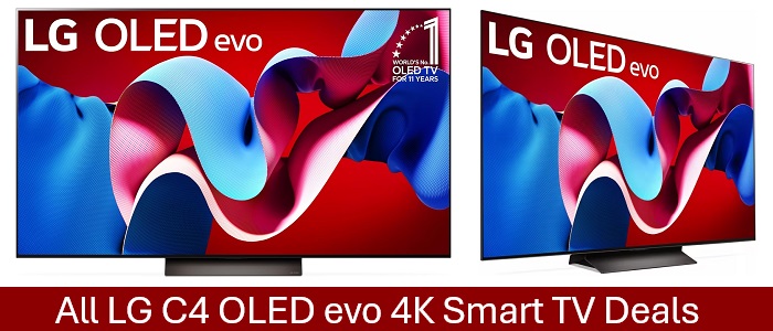 LG C4 OLED evo Black Friday Deals, Coupons, Promo Codes, Discounts and Sales 2024